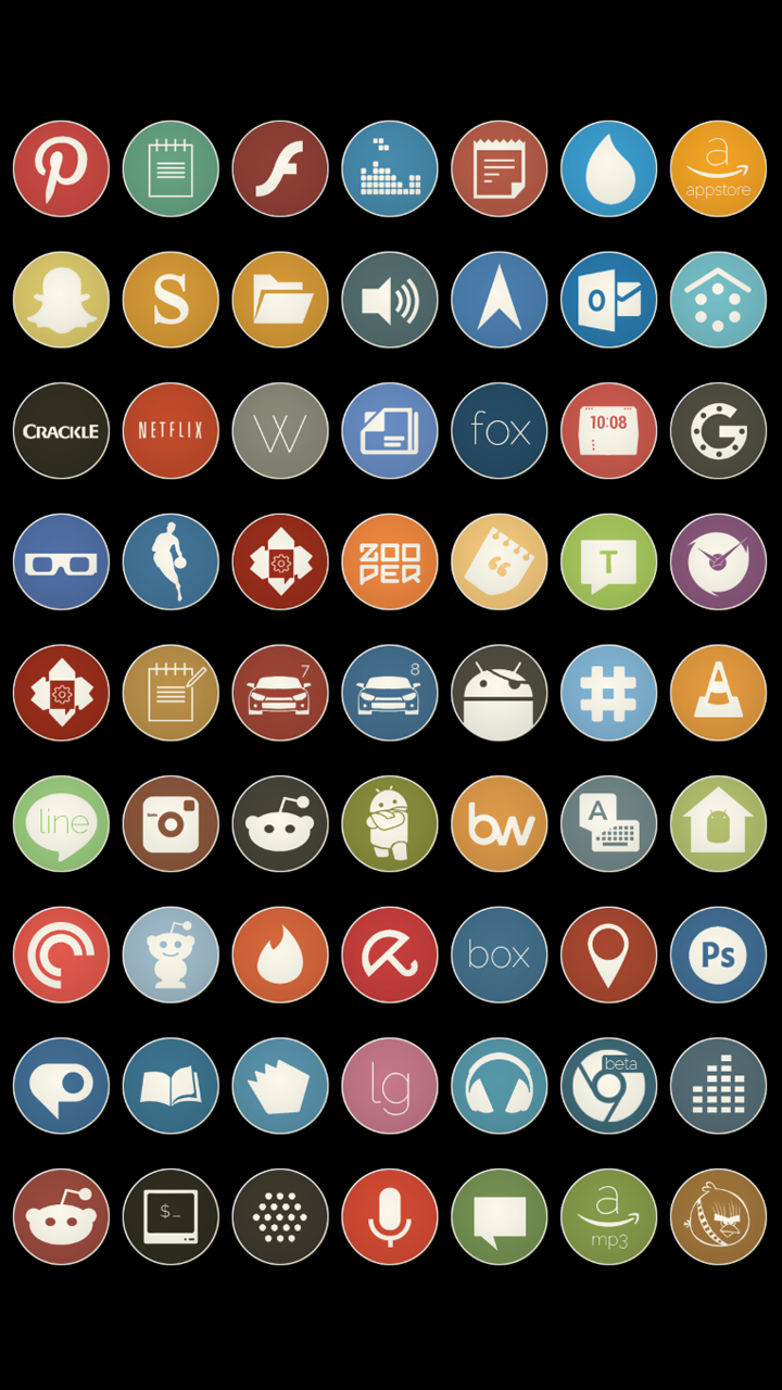 Simple Rounds (Flat Icon Pack) - Thumbnail 4