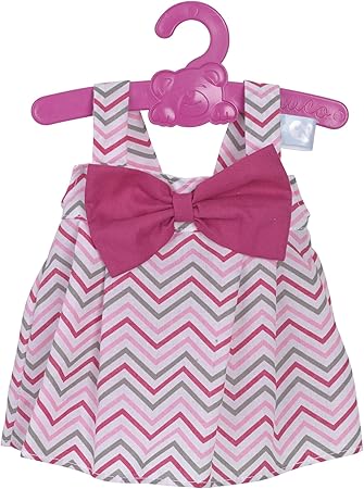 Nenuco Ropita con percha 42cm, Vestido de Rallitas (Famosa 700012824): Amazon.es: Juguetes y juegos