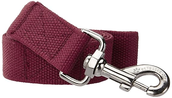 Pets Like Poly Leash, Maroon (32mm)