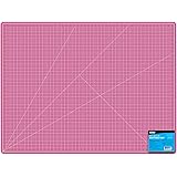 US Art Supply 36" x 48" PINK/BLUE Professional Self Healing 5-Ply Double Sided Durable Non-Slip Cutting Mat Great for Scrapbo