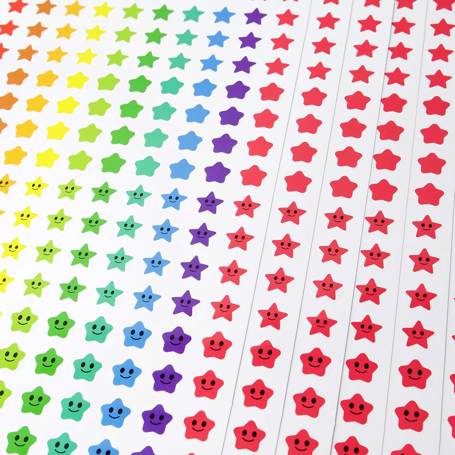 Youngever 12 Pack Multi-Color Laminated Dry Erase Incentive Chart with 960 Reward Star Stickers for Chore Responsibility, School Attendance, Homework Progress Tracking Chart (17 Inch x 22 Inch) : Office Products