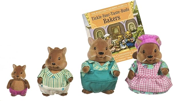 Li L Woodzeez 6008m Li L Woodzeez Bushytail Eichhornchenfamilie 5 Teiliges Set Mit Miniaturfiguren Und Geschichtenbuch Tierspielzeug Und Zubehor Fur Kinder Ab 3 Jahren Multi Amazon De Spielzeug