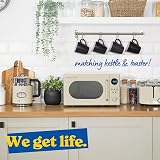 Russell Hobbs Retro 20L Cream Microwave 800W 8 Auto Cook Settings view 8