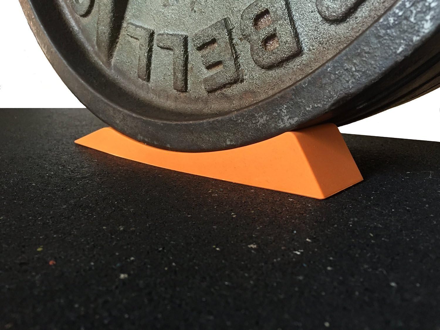 Dead Wedge The Deadlift Jack Alternative for Your Gym Bag - Raises loaded barbell & plates for effortless Loading/Unloading. Perfect for Powerlifting, Weightlifting, Crossfit, Home Gym & Deadlifts.