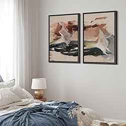MUDECOR Framed Canvas Print Wall Art Set Abstract