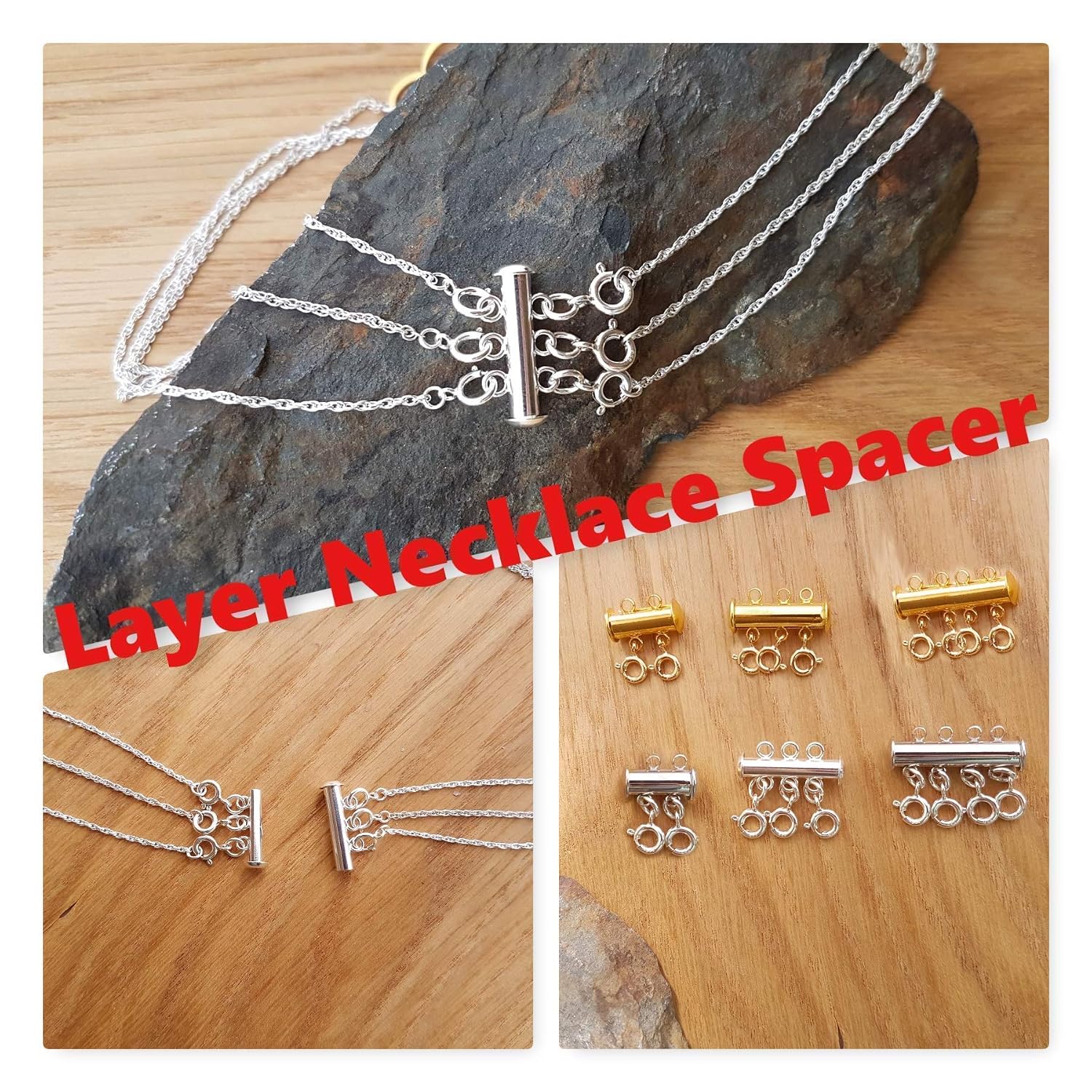 Stacking Necklace Clasp on Sale, 55 
