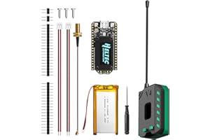 Heltec WiFi LoRa 32 V4 Development Board Kit with Battery Case ESP32 S3 SX1262 27dBm OLED Display for Meshtastic IoT Arduino 