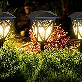 Dynaming 6 Pack Dual Use Solar Path Lights Outdoor, Nigeria - View #3