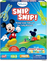 Skillmatics Scissor Skills Activity Book Mickey Mouse Clubhouse Kit