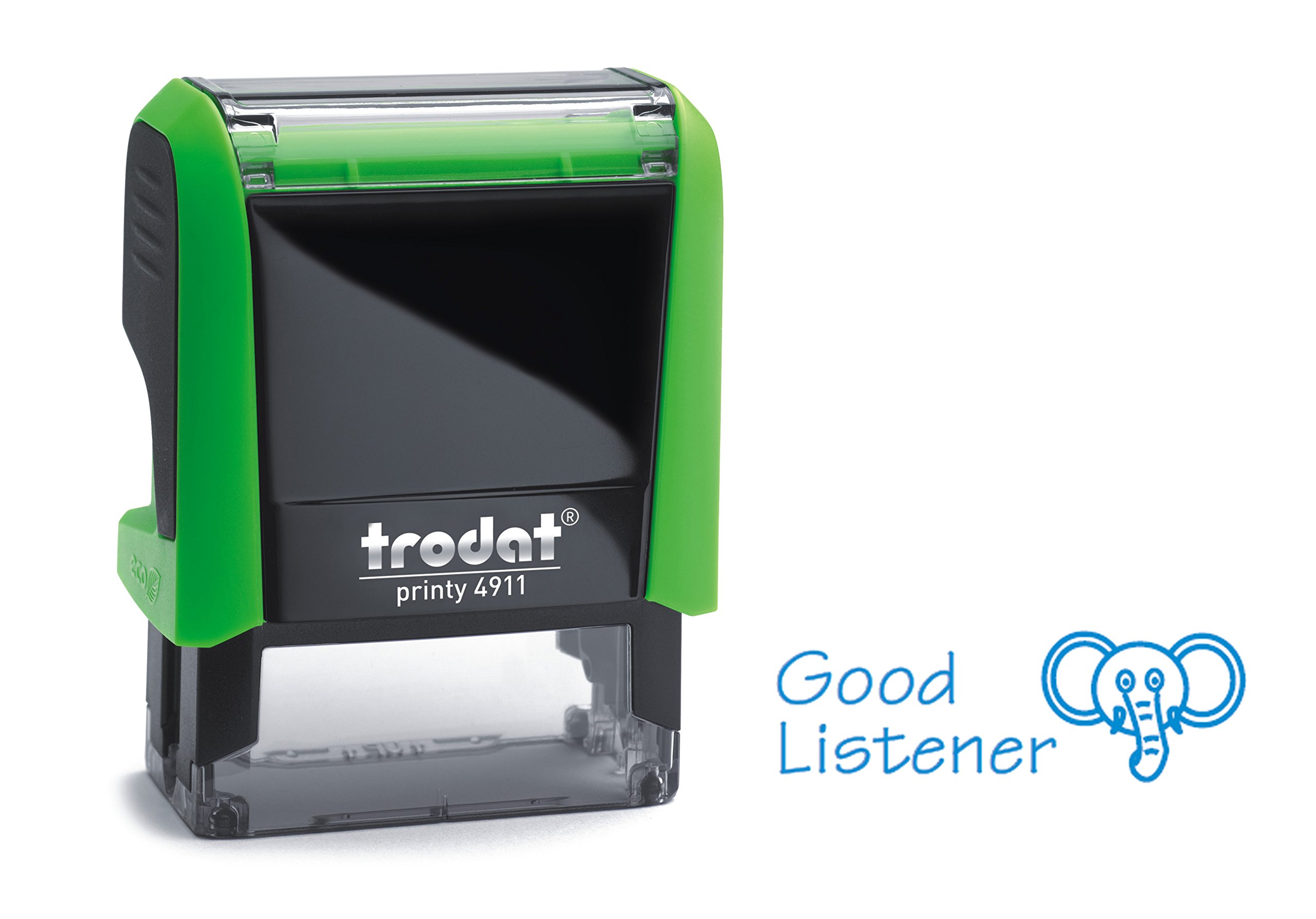 Trodat Printy 4911 Self Inking Education Stamp "Good Listener"