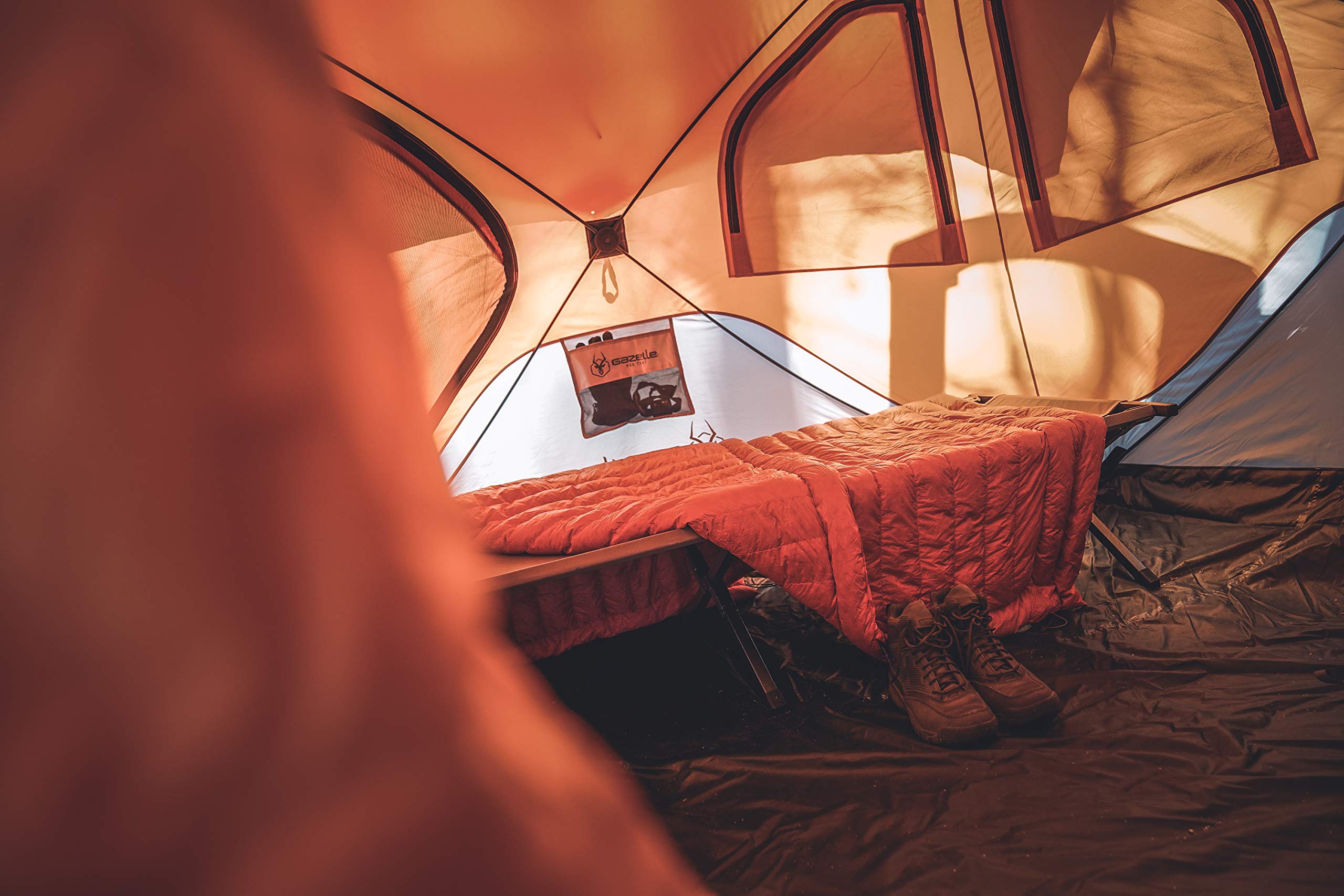 Gazelle 22272 T4 PopUp Portable Camping Hub Overlanding Tent, Easy