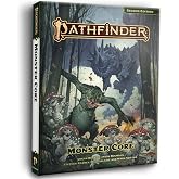 Pathfinder Monster Core Hardcover - TTRPG Monster Book, 400+ Monsters | 376-page hardcover book compatible with Pathfinder Second Edition Remaster. Monster lists sorted by level, type, and rarity