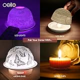 Cello Amazing Mum Tealight Dome Porcelain 3D Projection Gift view 5