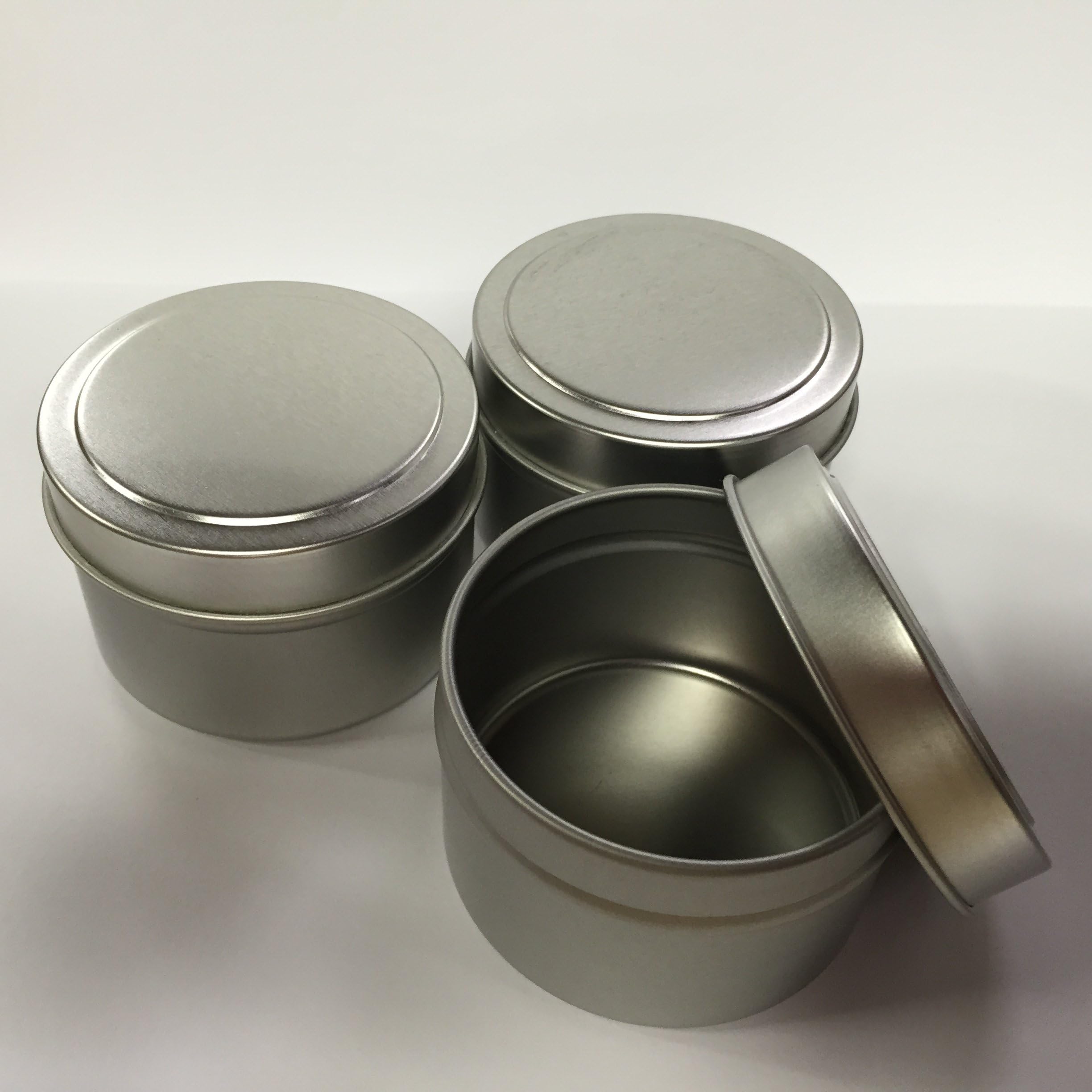 Candlewic Medium Candle Tin (6 Oz.), 12 Pieces with Lids