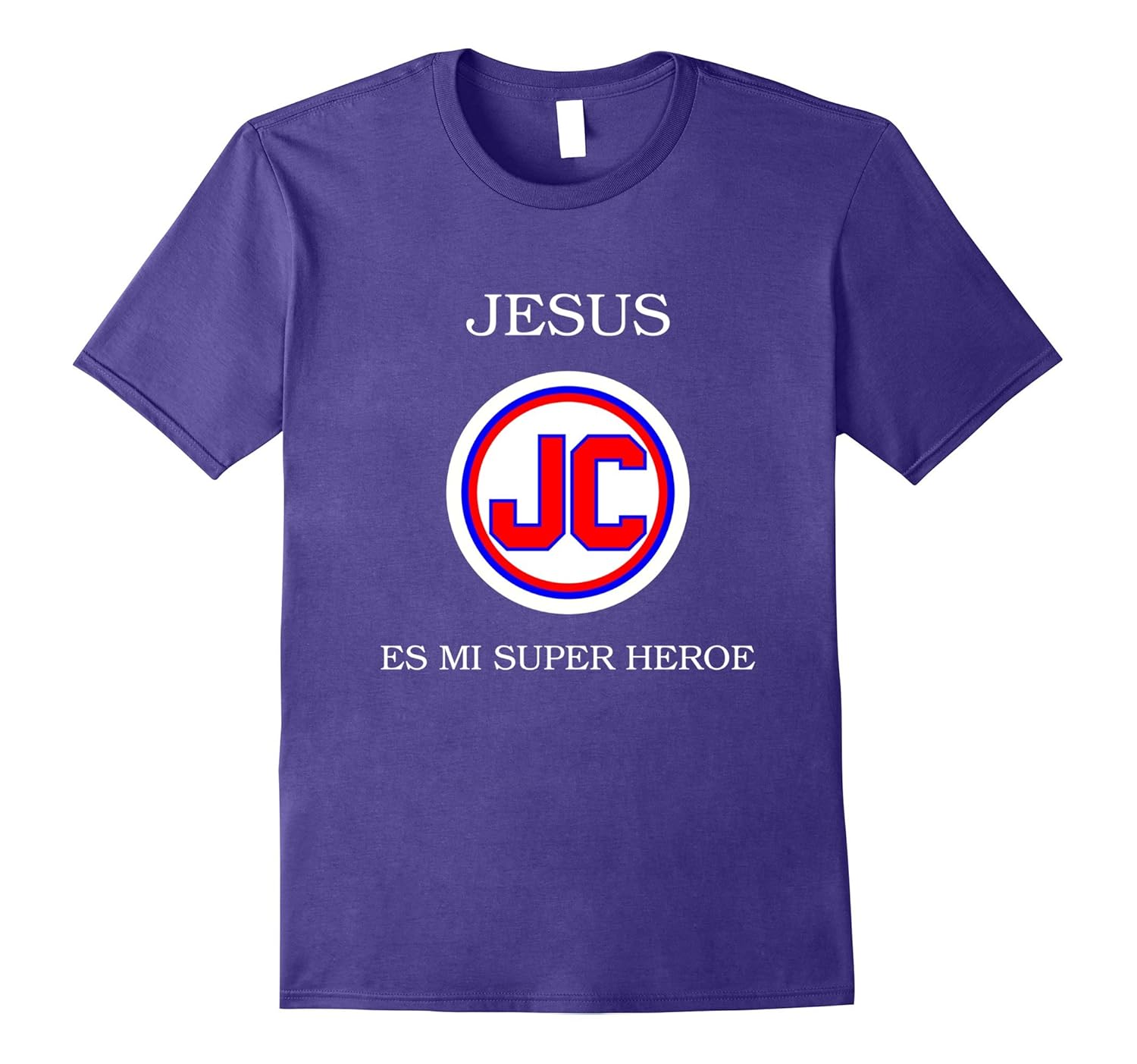 Jesus es mi Superheroe Christian Fun Religious T Shirt-ANZ