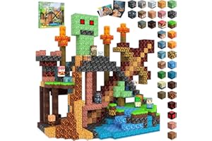 Magnetic Blocks, 100PCS Magnetic Tiles Building Blocks, Magnet Cubes STEM Sensory Game Toys Christmas Birthday Gifts for Kids