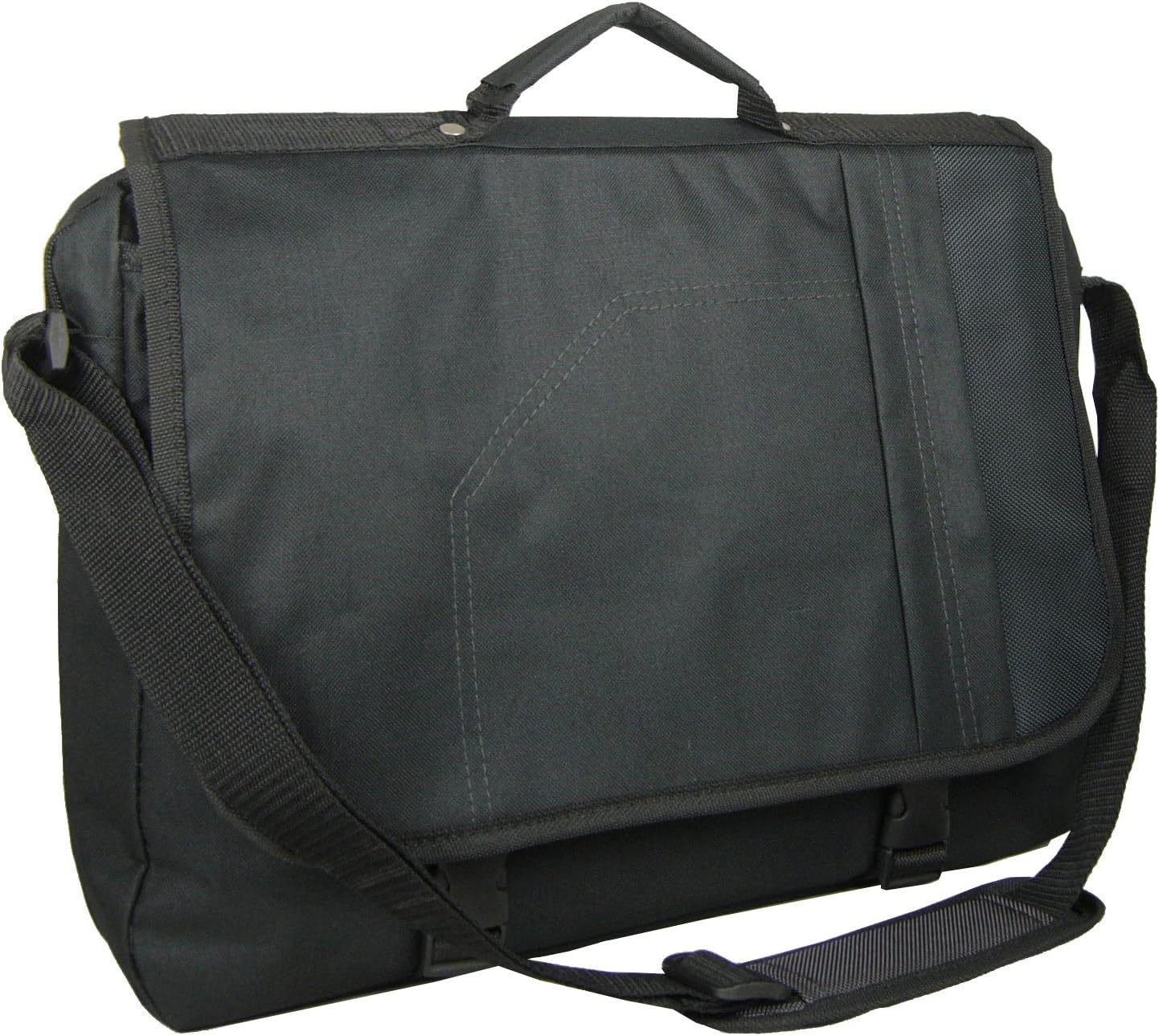 Mens Messenger Bag, Colour : Black