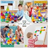 Xekel 120PCS Magnetic Building Tiles Set Educational STEM Toys 3+ view 3