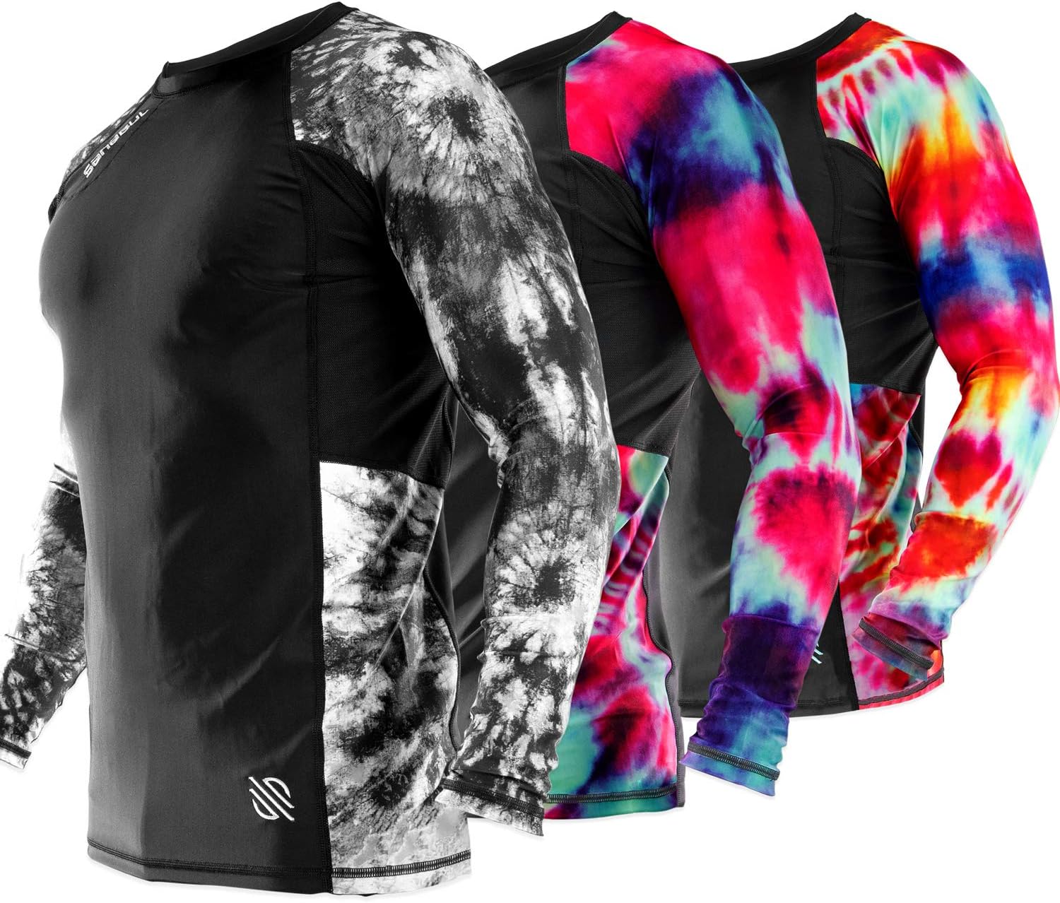 Sanabul Funk Strike Long Sleeve Compression Training Rash Guard for MMA BJJ Wrestling