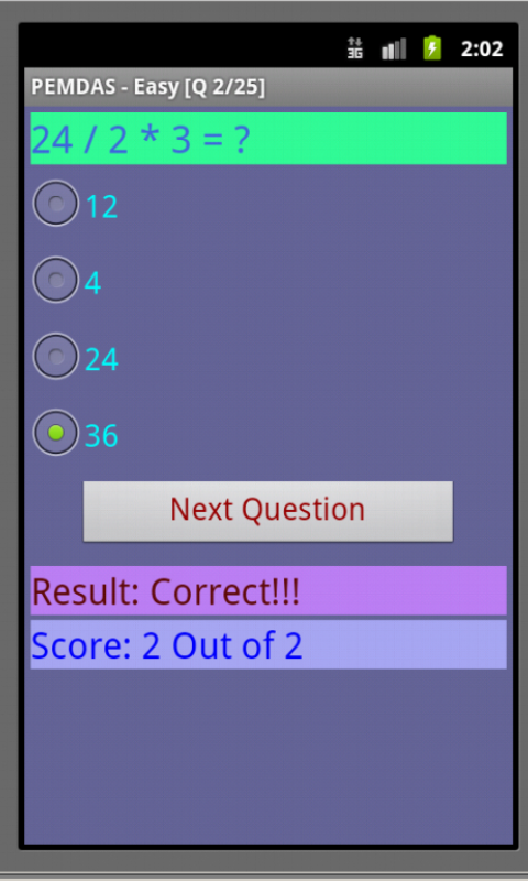 PEMDAS Parentheses Exponents Multiplication Division Addition 