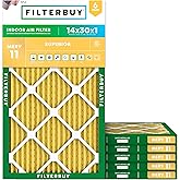 NAIZEN Air Filter Replaceent Set, 14x30x1 Inches, ERV 8, 6 Pack - View #8