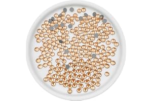 Mulutoo 9000Pcs Hotfix Rhinestones Bulk, Crystal Clear AB Rhinestones for Crafts Clothes DIY Decoration,SS6, 1.8-2MM(XS018 - Champagne)