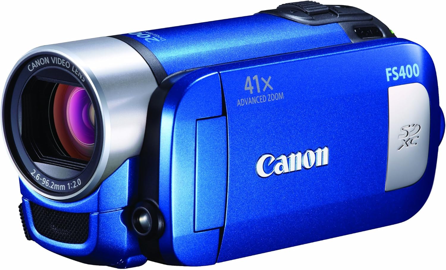 Canon FS400 Flash Memory Camcorder with 41x Advanced Zoom and SDXC Card