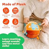 Move2Play Hilariously Interactive Toy with Music & Sensors - Baby Ball view 6