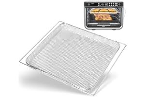 AMPTAAN Air Fryer Oven Basket Replacement Baking Trays for Ninja Foodi DT251 DT201 Series Air Fryer Oven, Mesh Basket，Air Fryer Accessories for Ninja Foodi 10-in-1 Smart XL Air Fry Oven