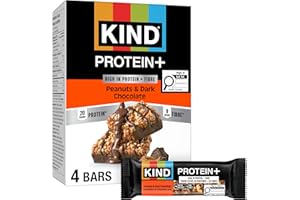 KIND PROTEIN+ Peanuts & Dark Chocolate, 62 g, 4 Count