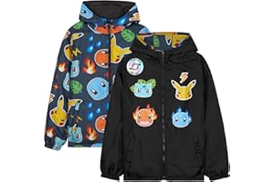 Get Trend Raincoat for Boys, Teens, Rain Coat, Hooded Jacket, Outerwear, Jacket for School, Outdoor, Gifts for Boys