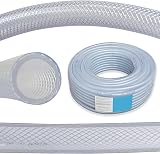 Cost Wise Clear PVC Braided Hose Food Grade Water Oil Fuel 12.5mm ID 15.9mm OD view 8