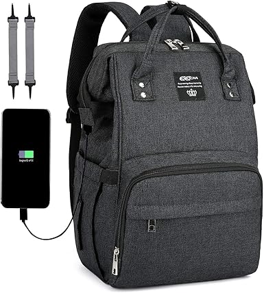 large grey backpack