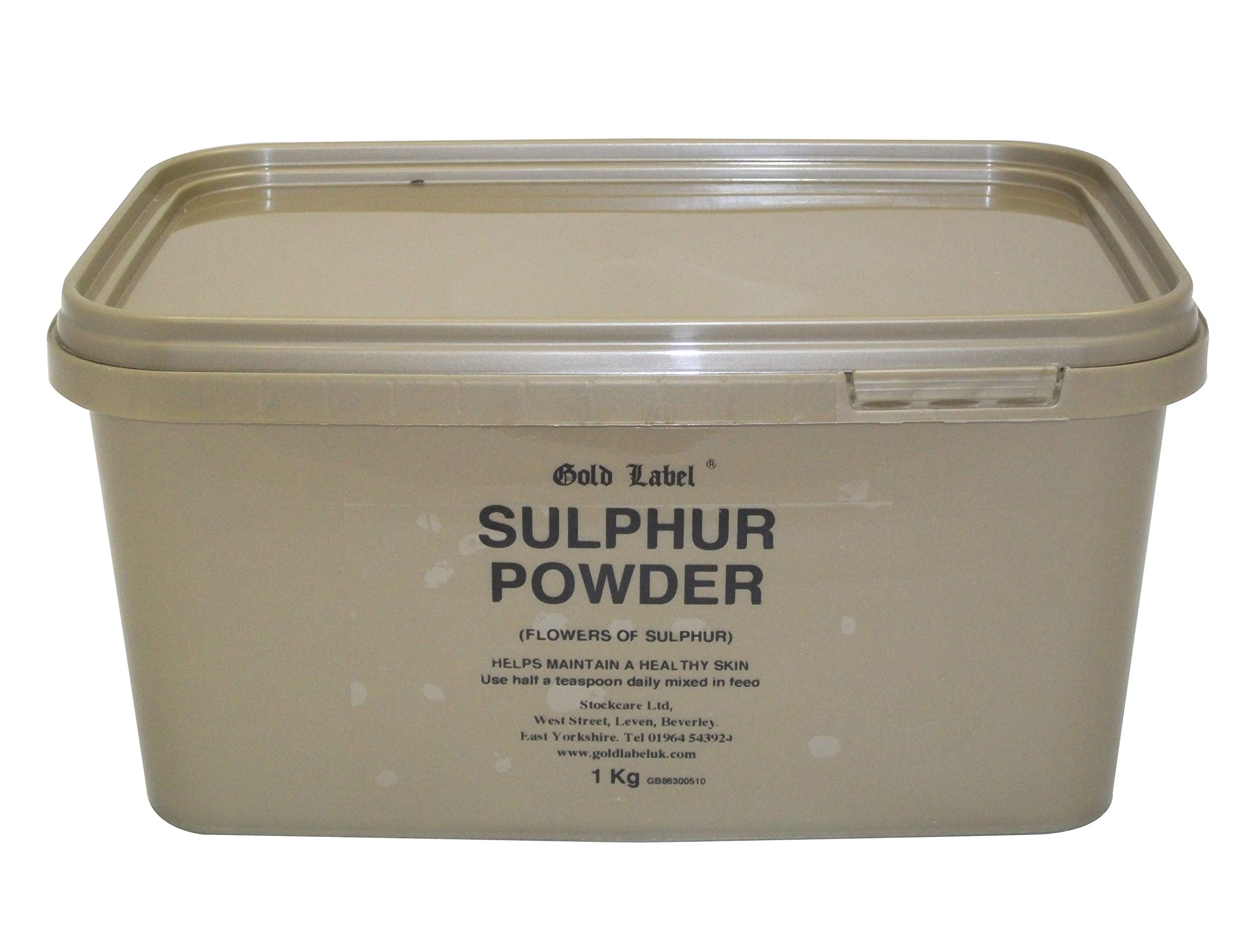 Gold Label GLD1390 Sulphur Powder - Clear, Regular