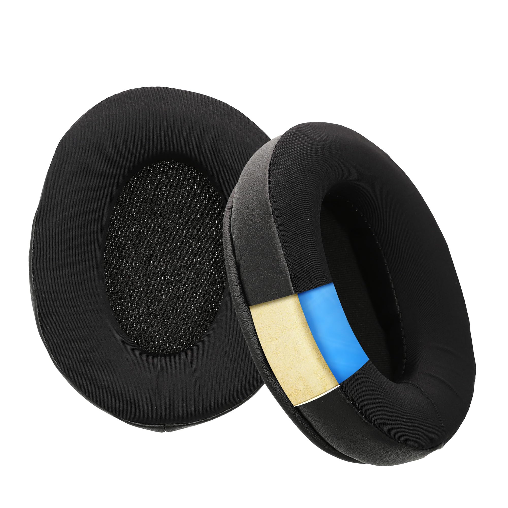 kwmobile Replacement Ear Pads Compatible with Kingston HyperX Cloud II/Cloud 2 / Cloud 1 (Set of 2) - Cooling Gel Earpads - Black