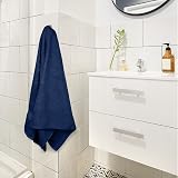 Utopia Towels 4 Piece Bath Towels Set Navy 69x137 cm Premium 100% Cotton view 8