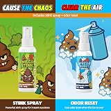 GleamGlee Fart Spray Prank Set with Odor Reset Spray view 3