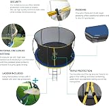Zero Gravity Ultima 4 12ft Trampoline and Enclosure by ZERO GRAVITY view 3