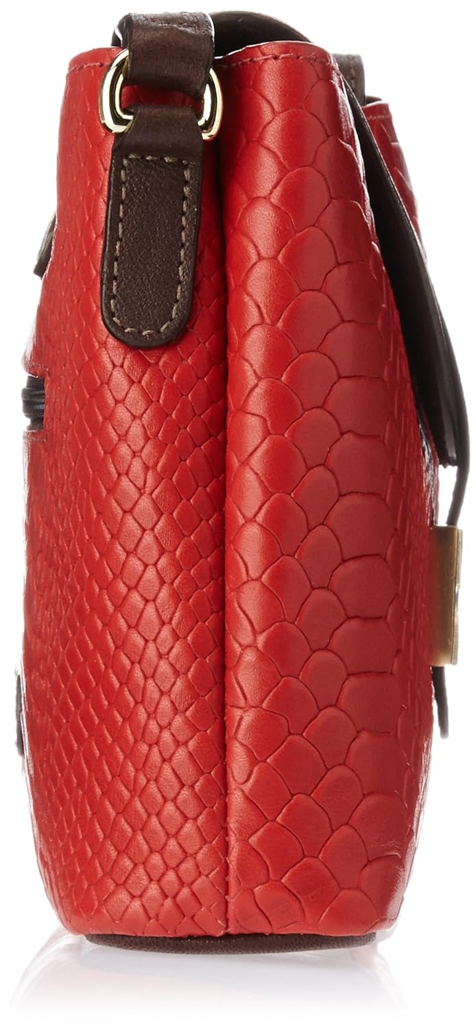 hidesign sb silvia 03 red leather sling bag
