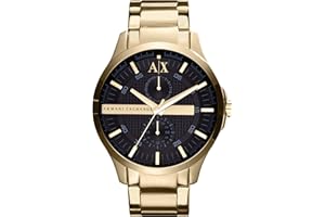 A｜X ARMANI EXCHANGE Armani Exchange AX2122 Mens Gold IP Whitman Smart Watch