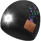 Atapeas LED Beanie Hat with Bluetooth-Tech Gifts for Men and Women, Wireless Hat Beanie Cap Headlamp Music hat