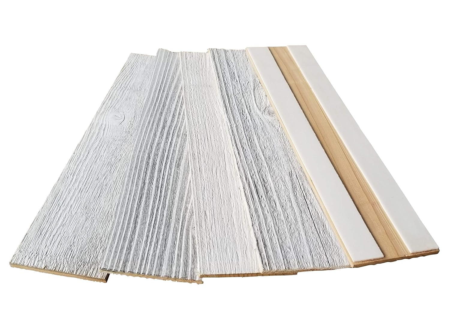 Whitewash Reclaimed Barn Wood Wall Planks Easy Peel And Stick