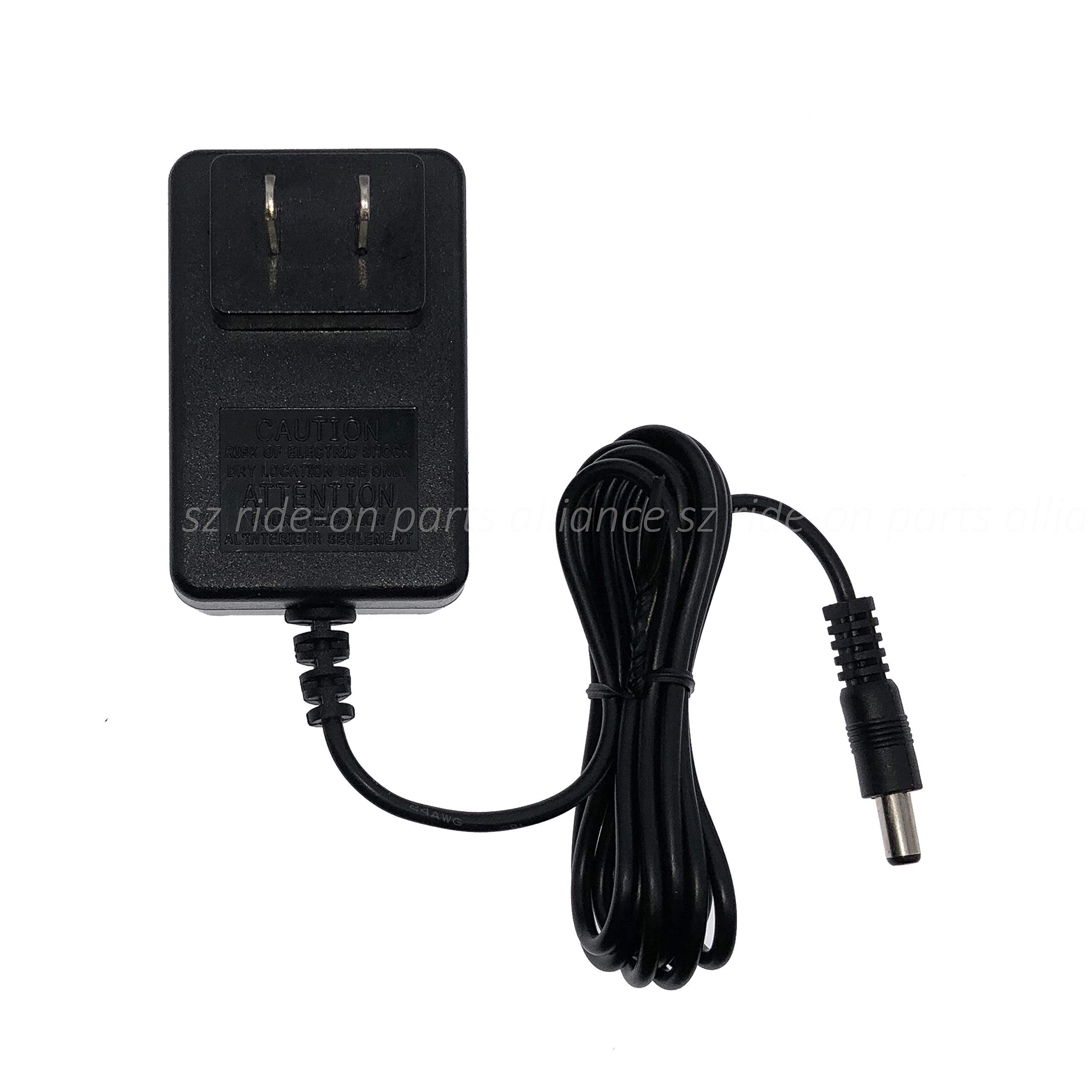 LinkePow 12 Volt Battery Charger, 12V Charger for Ride On Car Kid Trax Dynacraft Costzon Best Choice Product JEEP Wrangler Ride-Ons Battery Power