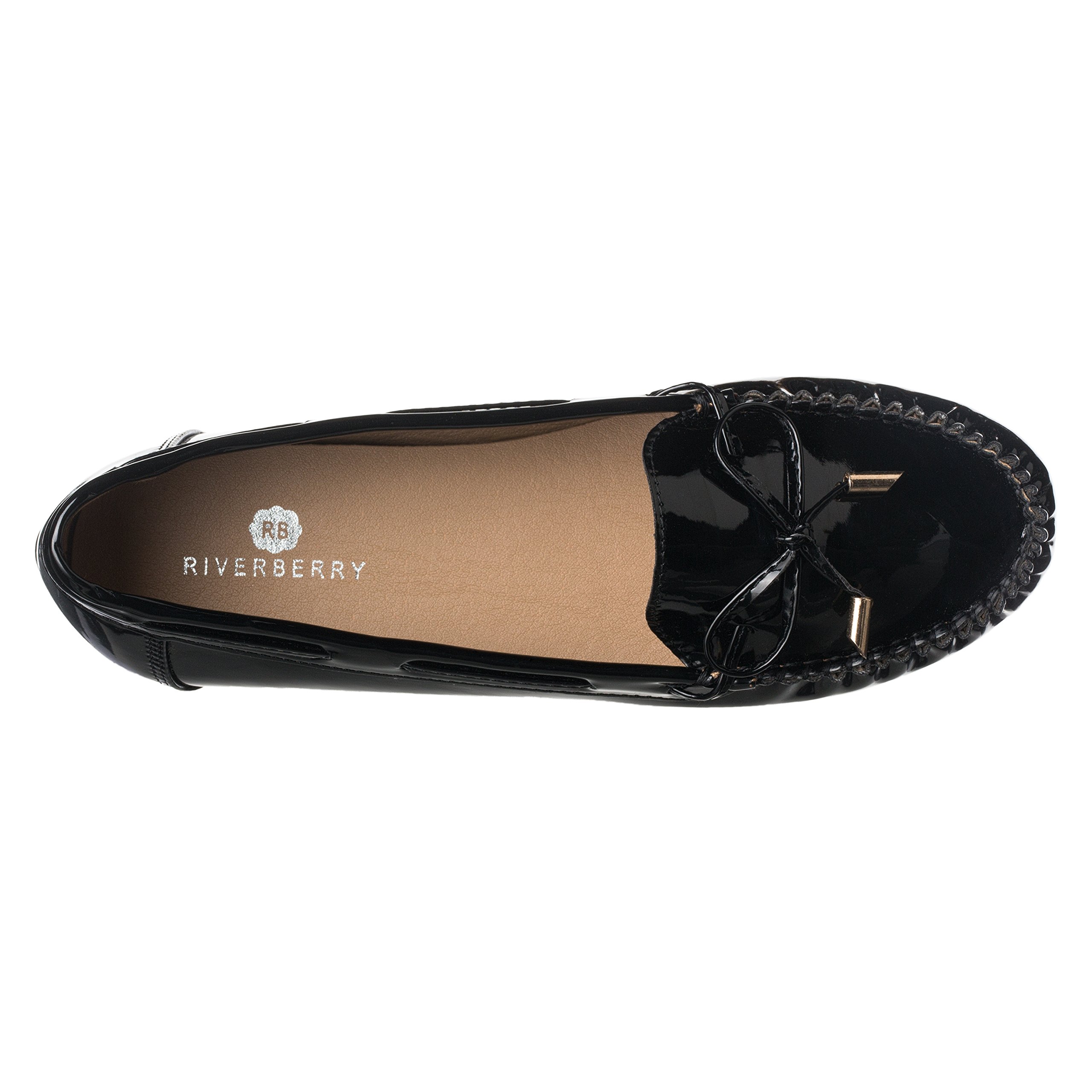 Riverberry Women's Layla Tie Front Mocassin Loafers - Image 4