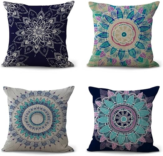 Amazon Com Encoft Alicemall Bohemian Throw Pillow Covers European