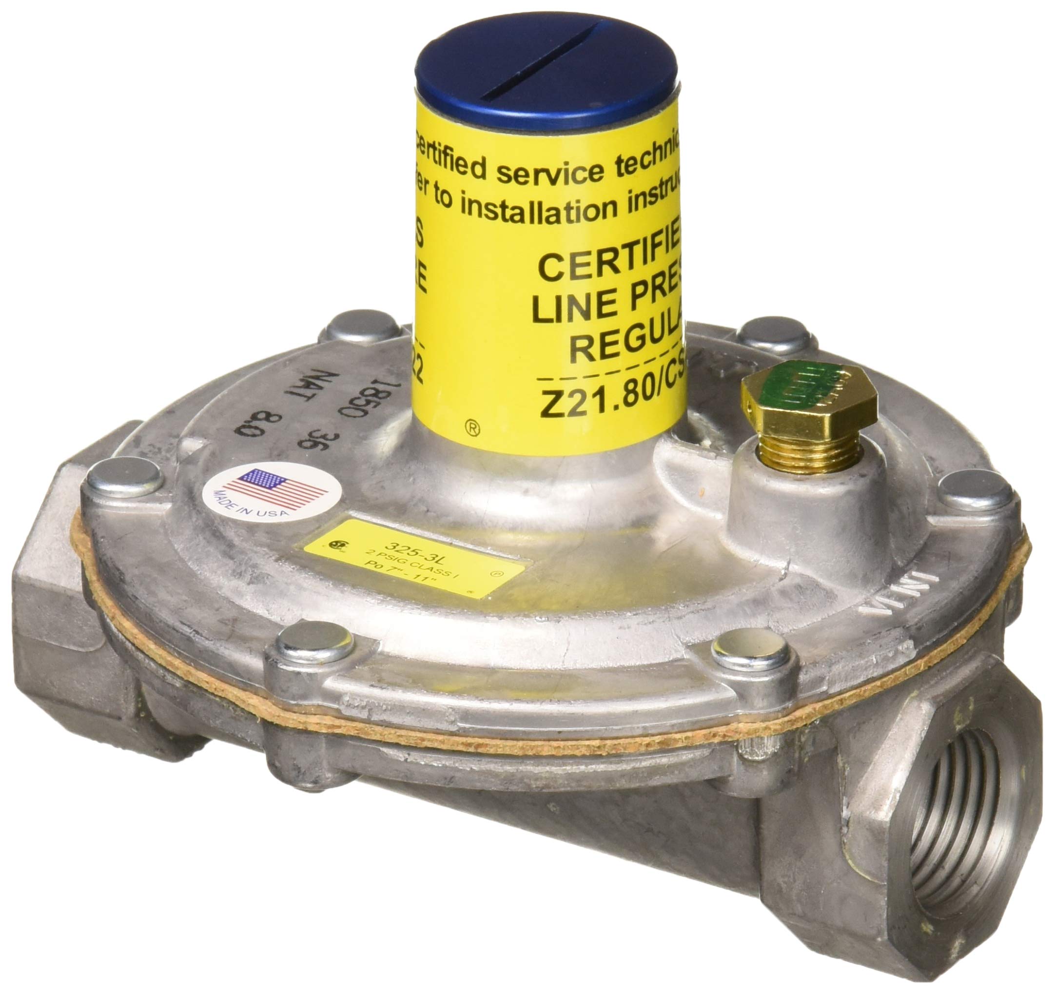 5/8" FPT Gas Pipe In/out1/2" PSI 3.5kPa Natural Gas Cooktop Pressure