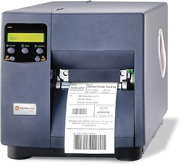 datamax printing blank labels