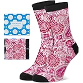 Duzieda Novelty Socks for Men Women, Funny Cute Crew Socks, Unisex Everyday Wear