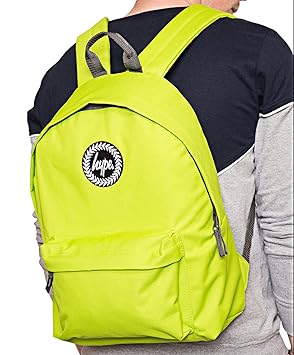 Hype Backpack Unisex Rucksack Designer School Shoulder Bag