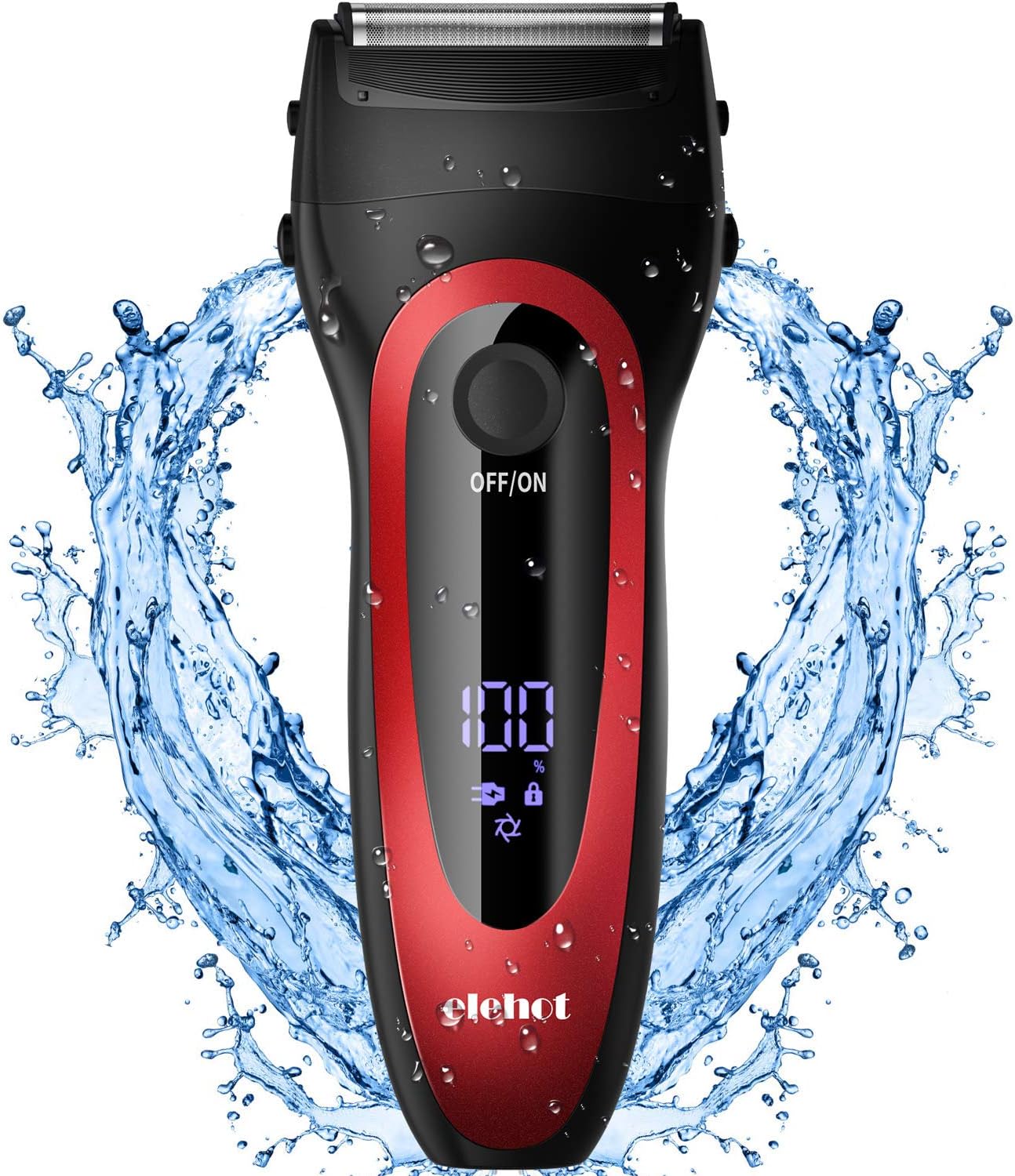 rasoio elettrico con trimmer a scomparsa